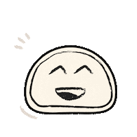 mdphdlett happy cute food excited Sticker