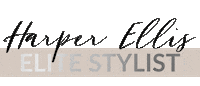 Harperellis hairstylist harper ellis elite haper ellis he elite Sticker