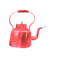 Home Tea Sticker by Louise Gouet