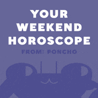 weekend cancer GIF by Poncho