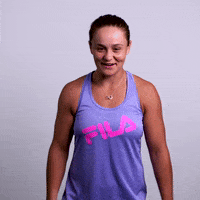 Ashleigh Barty Whatever GIF by WTA