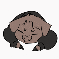Coolene sleeping pig boar coolene GIF