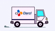 Car Run GIF by CJ Darcl Logistics Ltd