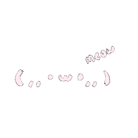 Cat Illustration Sticker