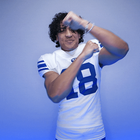Byu Football Sport GIF by BYU Cougars