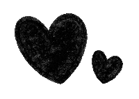 In Love Heart Sticker by Catharina Stewart