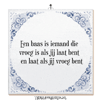 Teamwork Stress Sticker by Tegelspreuken.nl