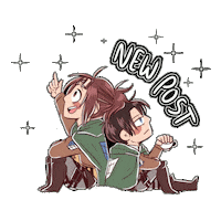 New Post Levi Sticker