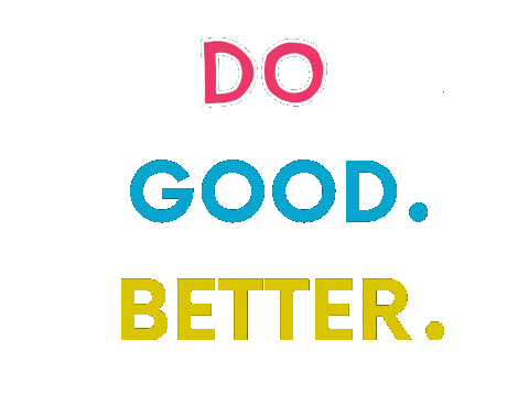 Make A Difference Do Good Sticker by BYU Ballard Center