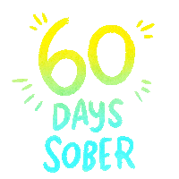 Alcohol Free Aa Sticker by Sarah The Palmer