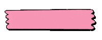 Washi Tape Sticker by Kiss The Pink