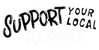 letterbube support truck local Ulm Sticker