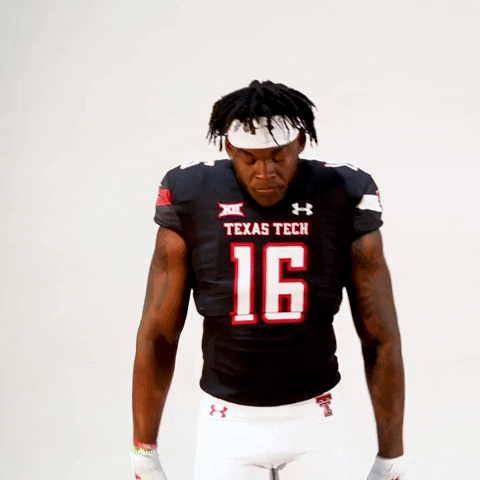 Jesiah Pierre GIF by Texas Tech Football