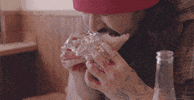 Music-Video Eating GIF by Pure Noise Records