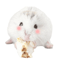 Hamster Tororo Sticker