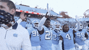 Tar Heels Goodbye GIF by Carolina Football