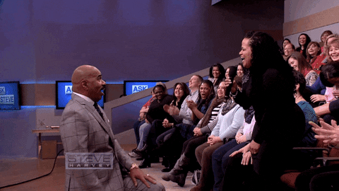 high five GIF by Steve Harvey TV