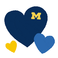 Go Blue U Of M Sticker by University of Michigan