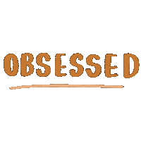 Obsess Love It Sticker