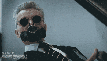 Smoke Unmasking GIF by Mission: Impossible