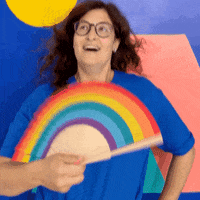 Summer Rainbow GIF by Gnomo