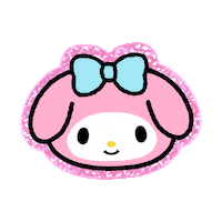My Melody Bling Sticker by Sanrio Korea