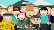 crowd randy marsh GIF by South Park 