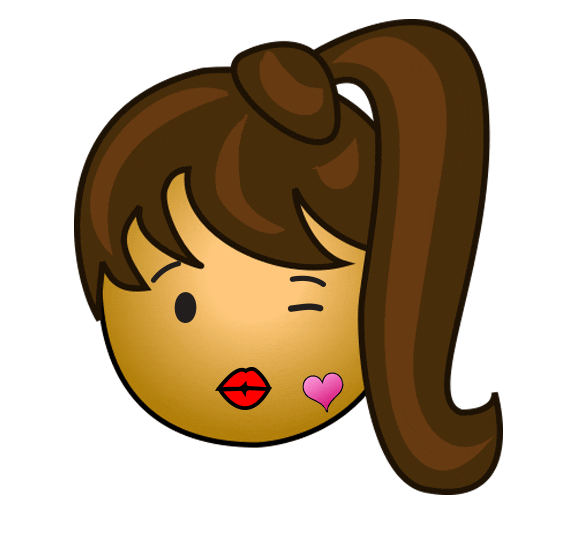 I Love You Hearts Sticker by Moxies