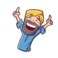Very Happy Dancing Sticker by Creative Hatti