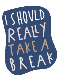 Tired Mental Health Sticker