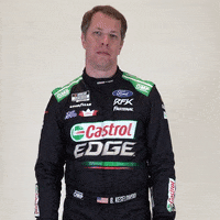 rfkracing racing nascar peace out brad keselowski GIF
