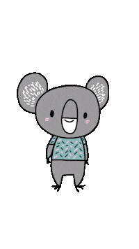 vonhandmitherz koala picapauyan vonhandmitherz Sticker
