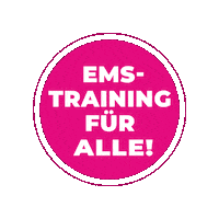 Ems Personal Training Sticker by EXACT Fitness GmbH