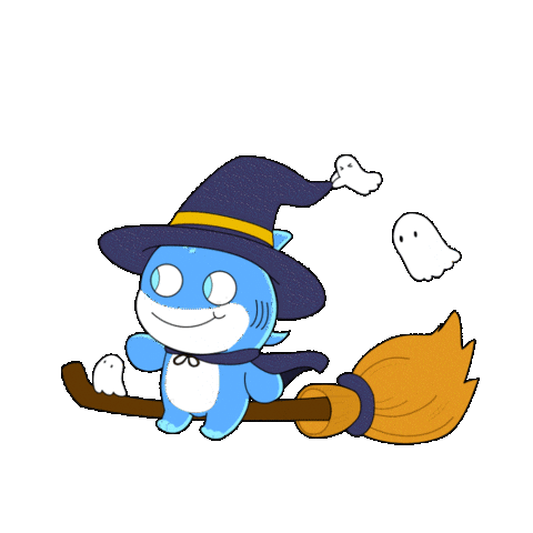 Trick Or Treat Halloween Sticker by Fatman