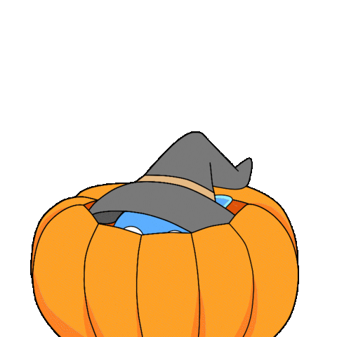 Trick Or Treat Halloween Sticker by Fatman