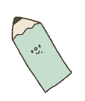 Study Pencil Sticker by nanamin