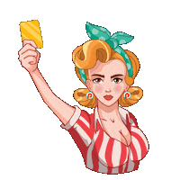 Girl Money Sticker by PIN-UP.KZ
