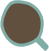 Coffee Latte Sticker by zartmintdesign