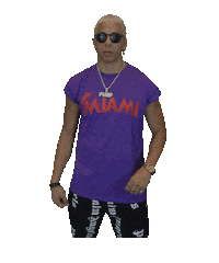 purple miami Sticker by Groot Hospitality