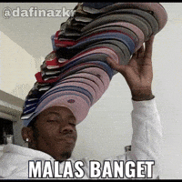 Stiker Malas GIF