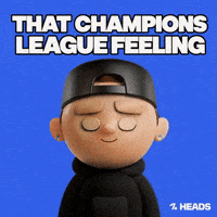 Champions League Vibes GIF by OneFootball Heads