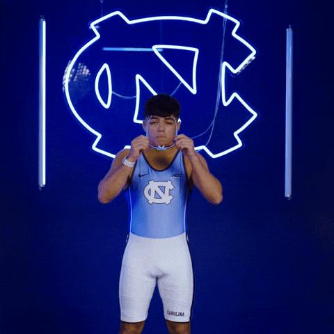 University Of North Carolina Wrestling GIF by UNC Tar Heels