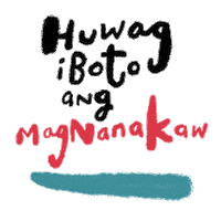Magnanakaw Sticker by Common Ground Pinoy
