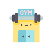 Gym Sticker by Loja Criare