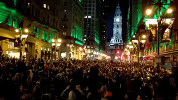 Eagles Fans Celebrate Super Bowl Victory