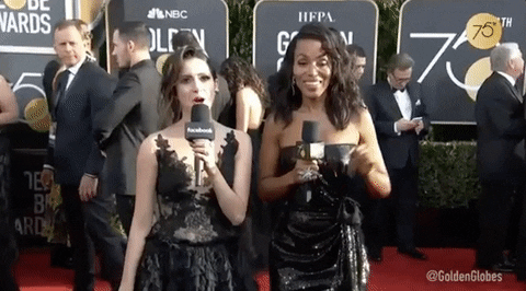 waving hi GIF by Golden Globes