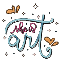 Art Lettering Sticker