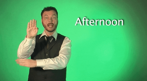 sign language afternoon GIF by Sign with Robert