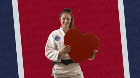 Sport Heart GIF by Paris Saint-Germain Judo