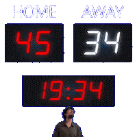34 Away Sticker
